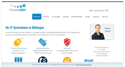 Desktop Screenshot of frommedv.de